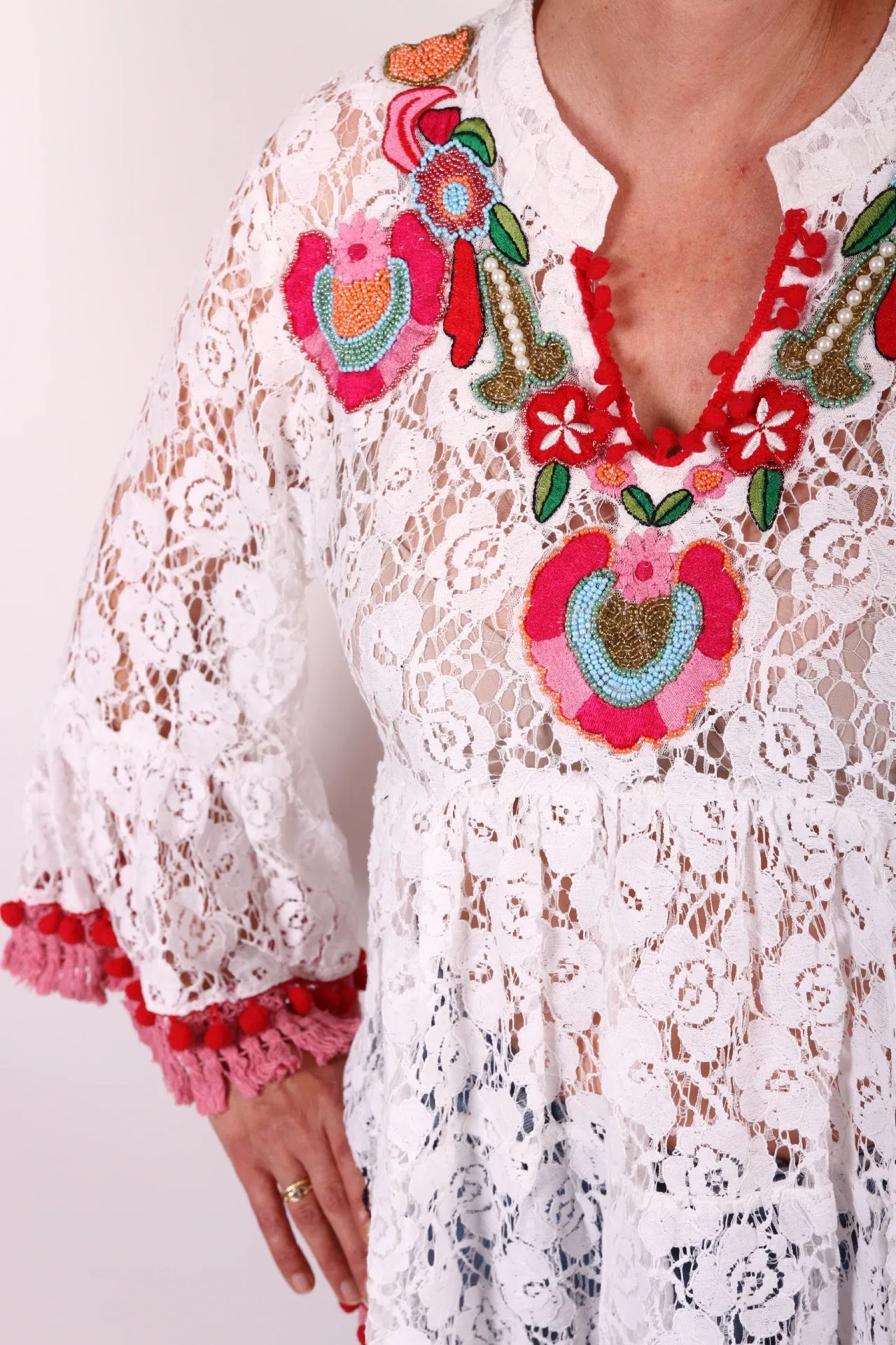 blouse dentelle - photo 4