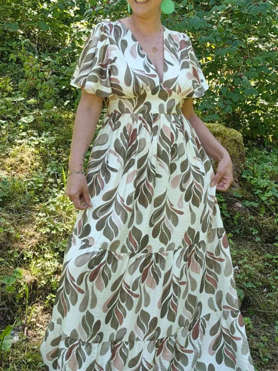 Visuel de Robe feuillage vue 1
