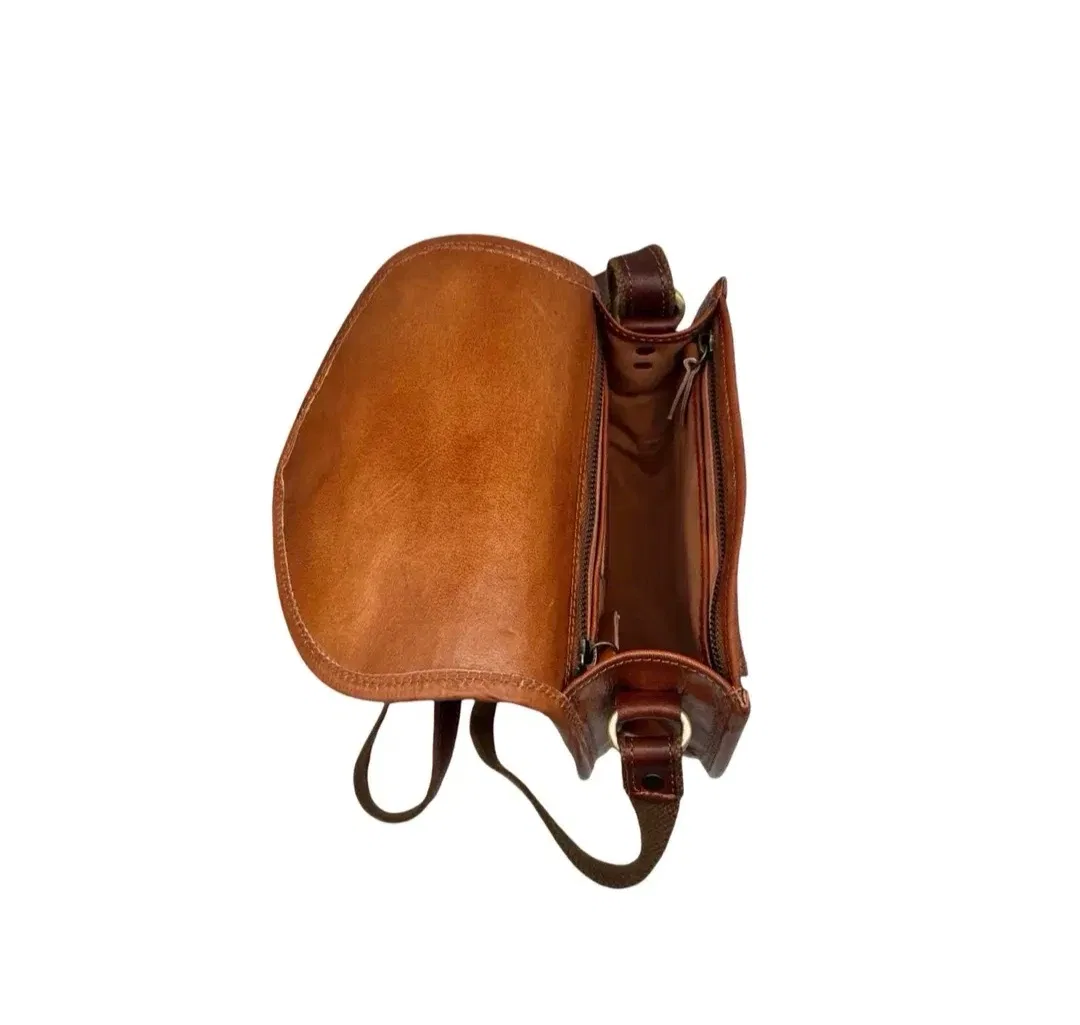 SAC BANDOULIERE CUIR LAITITIA - photo 3