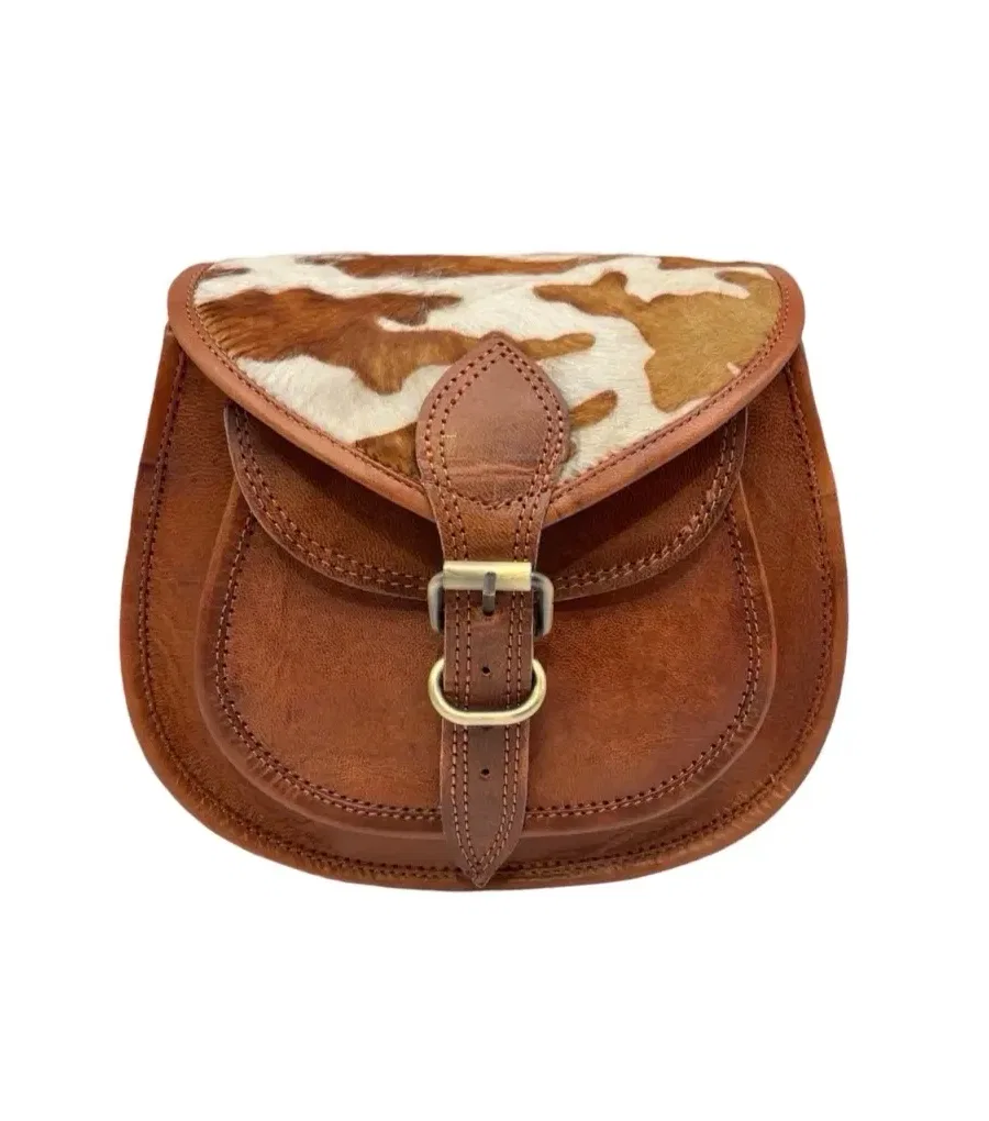 Visuel de SAC BANDOULIERE CUIR LAITITIA FINITION VACHE vue 2