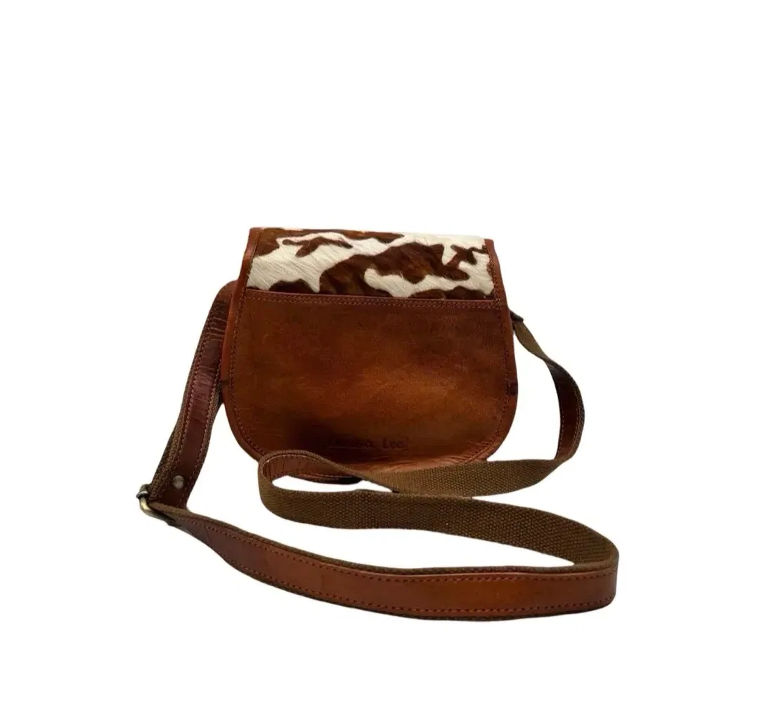 SAC BANDOULIERE CUIR LAITITIA FINITION VACHE - photo 3