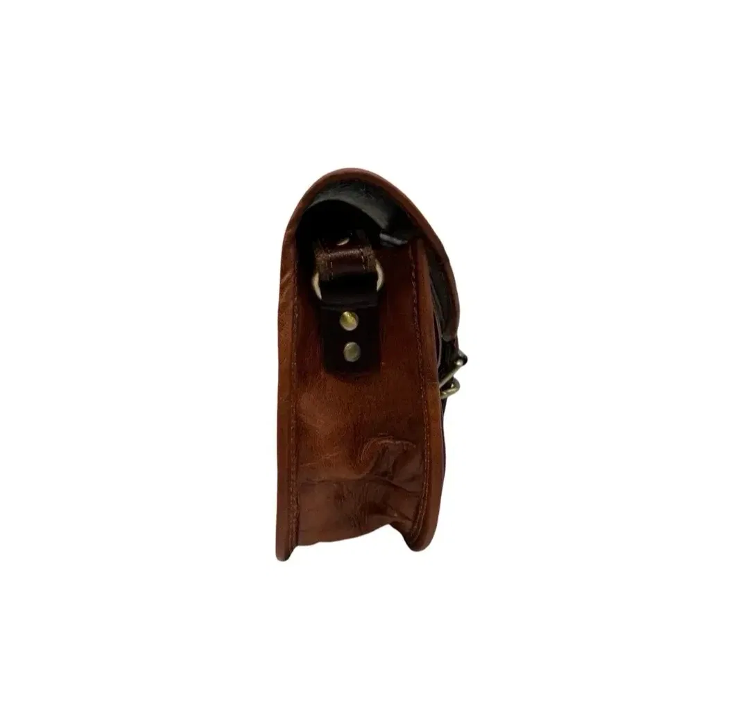 SAC BANDOULIERE CUIR LAITITIA FINITION VACHE - photo 4