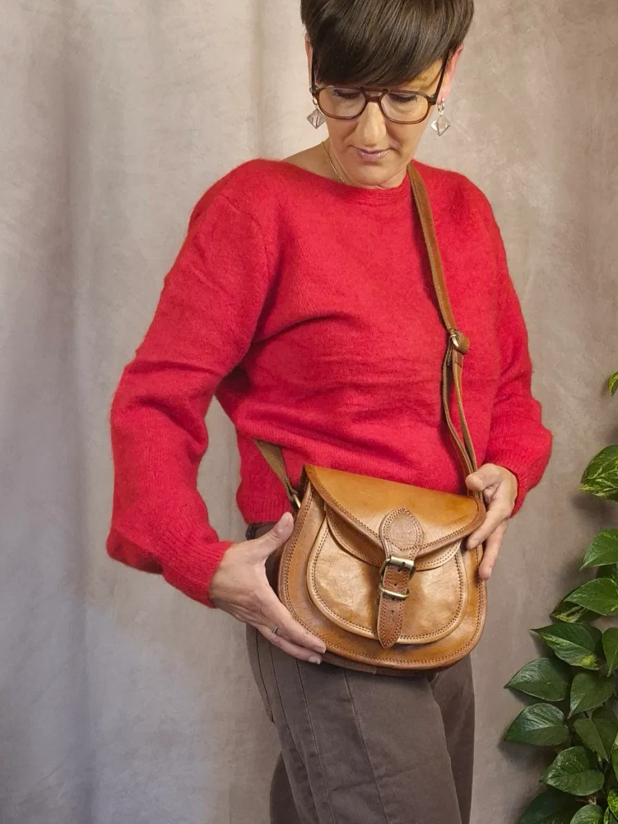 Visuel de SAC BANDOULIERE CUIR LAITITIA vue 1