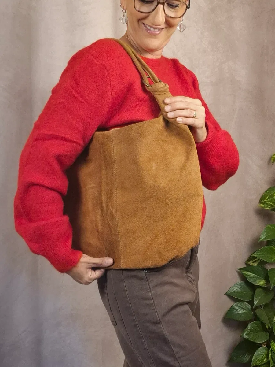 Visuel de SAC CUIR SUEDE MIRIAM vue 1