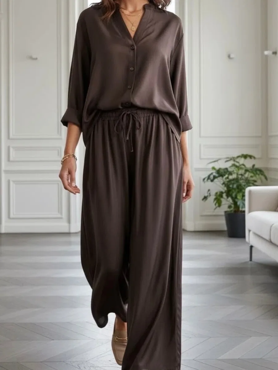 Visuel de Pantalon Silk soie vue 3