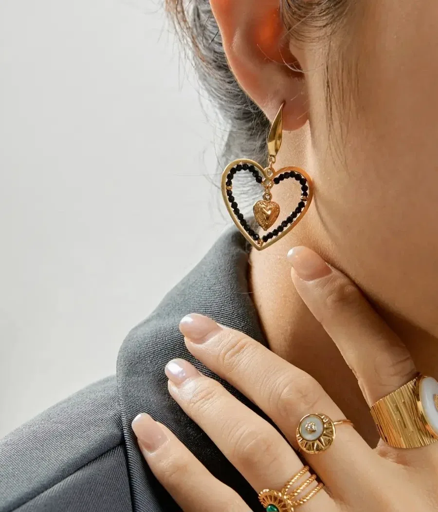 Visuel de Boucles Brittany Black vue 1